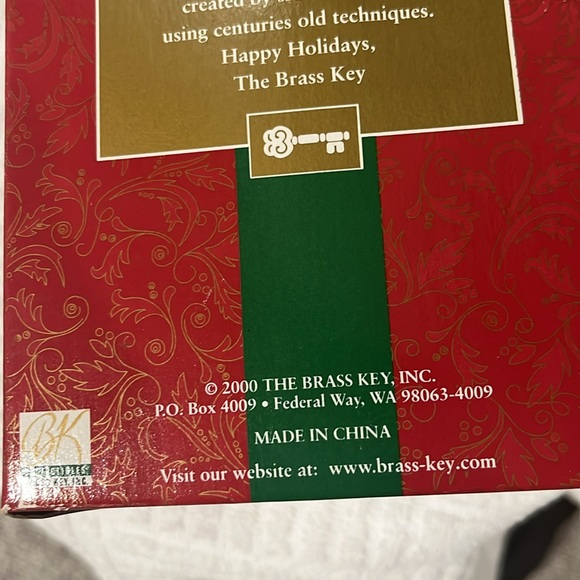 Hand Crafted Glass Christmas Snowman Ornament - Picture 6 of 16